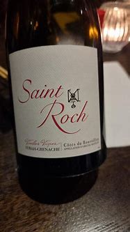 Image result for Saint Roch Languedoc Cotes Roussillon Grenache Blanc Roussanne Vieilles Vignes