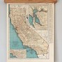 Image result for Physical Map of California
