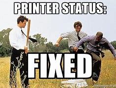 Image result for Funny Office Space Printer