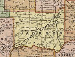 Image result for Jackson County Indiana Township Map