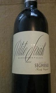Image result for Seghesio Family Petite Sirah Cinghiale