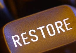 Image result for Restore Button Computer