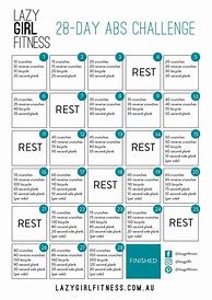 Image result for Printable 28 Day Calisthenics Work Out Plan