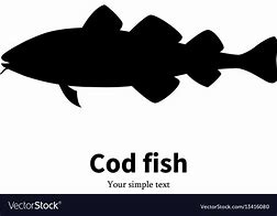Image result for Cod Fish Silhouette