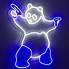 Image result for Panda Neon Sign