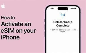 Image result for iPhone 11 Esim Setup