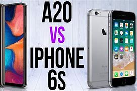 Image result for +iPhone S6 vs Samsumg A20