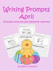 Image result for Writing Prompts for April