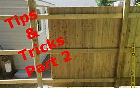 Image result for How to Install Fence Panels