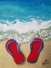 Image result for Fun Beach Art Paintings