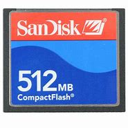 Image result for 512MB Compact Flash Memory Card