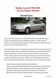 Image result for Honda Accord Repair Manual