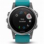 Image result for Garmin Fenix 5s Silver