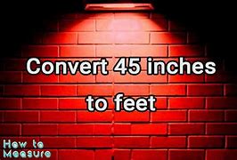 Image result for Height Conversion Inches to Feet