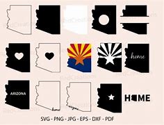 Image result for Arizona Map.svg
