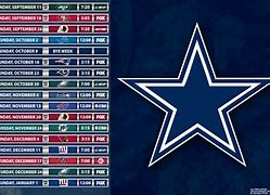 Image result for Dallas Cowboys Schedule