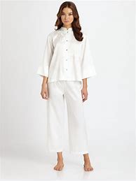 Image result for White Satin Pajamas
