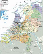 Image result for Netherlands Countries Map