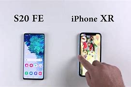 Image result for iPhone XR vs Samsung S20