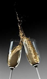 Image result for Wedding Toast Glasses Clinking