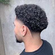 Image result for Curly Hair Fade Cuts Men