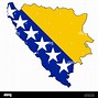 Image result for Bosnia and Serbia Map