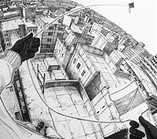Image result for Anime Drawing Sky Perspective