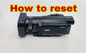 Image result for Sony Camera Reset