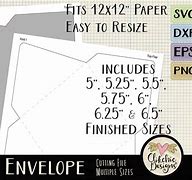 Image result for Square Envelope Pattern