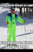 Image result for Snowboarding vs Skiing Meme