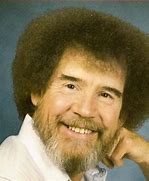 Image result for Bob Ross Young Long Hair
