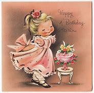 Image result for Vintage Happy Birthday Greetings
