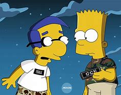 Image result for Bart Simpson Supreme Dabbing