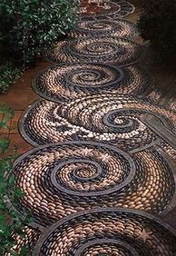Image result for Pebble Mosaic Pathways