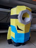 Image result for Minion Papercraft