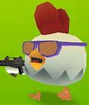 Image result for Cartoon Chicken with Gun