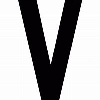 Image result for Black Letter V Logo