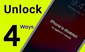 Image result for How to Unlock Your iPhone When Disabled