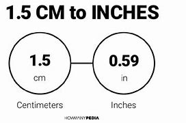 Image result for Convert 5 Cm to Inches