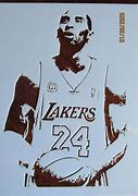 Image result for Kobe Bryant Stencil