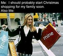 Image result for Vintage Christmas Shopping Funny