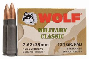 Image result for Wolf Military Classic 7.62X39