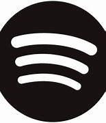 Image result for Spotify Logo Black Transparent PNG