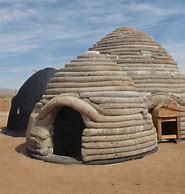 Image result for Sandbag Houses