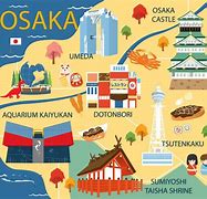 Image result for Osaka Districts