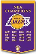 Image result for Lakers Championship Years