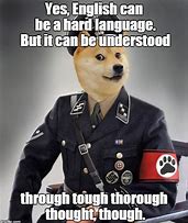 Image result for English Doge Meme