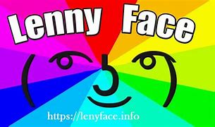 Image result for Lenny Face Badge