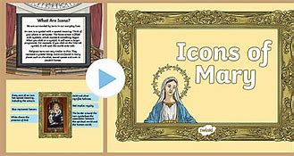 Image result for Catholic Mary Icons