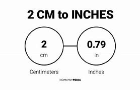 Image result for 2 in to Cm